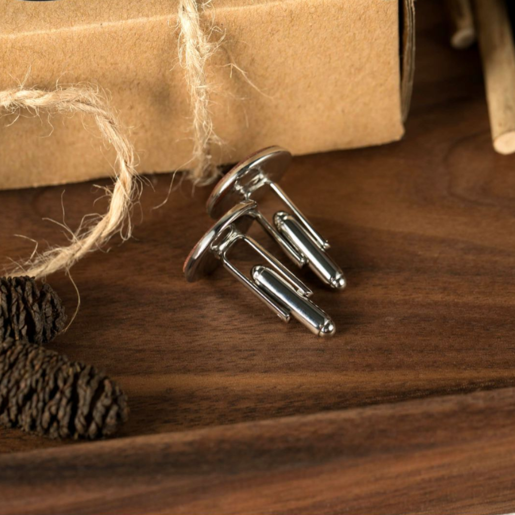Leather Cufflinks (2 initials)