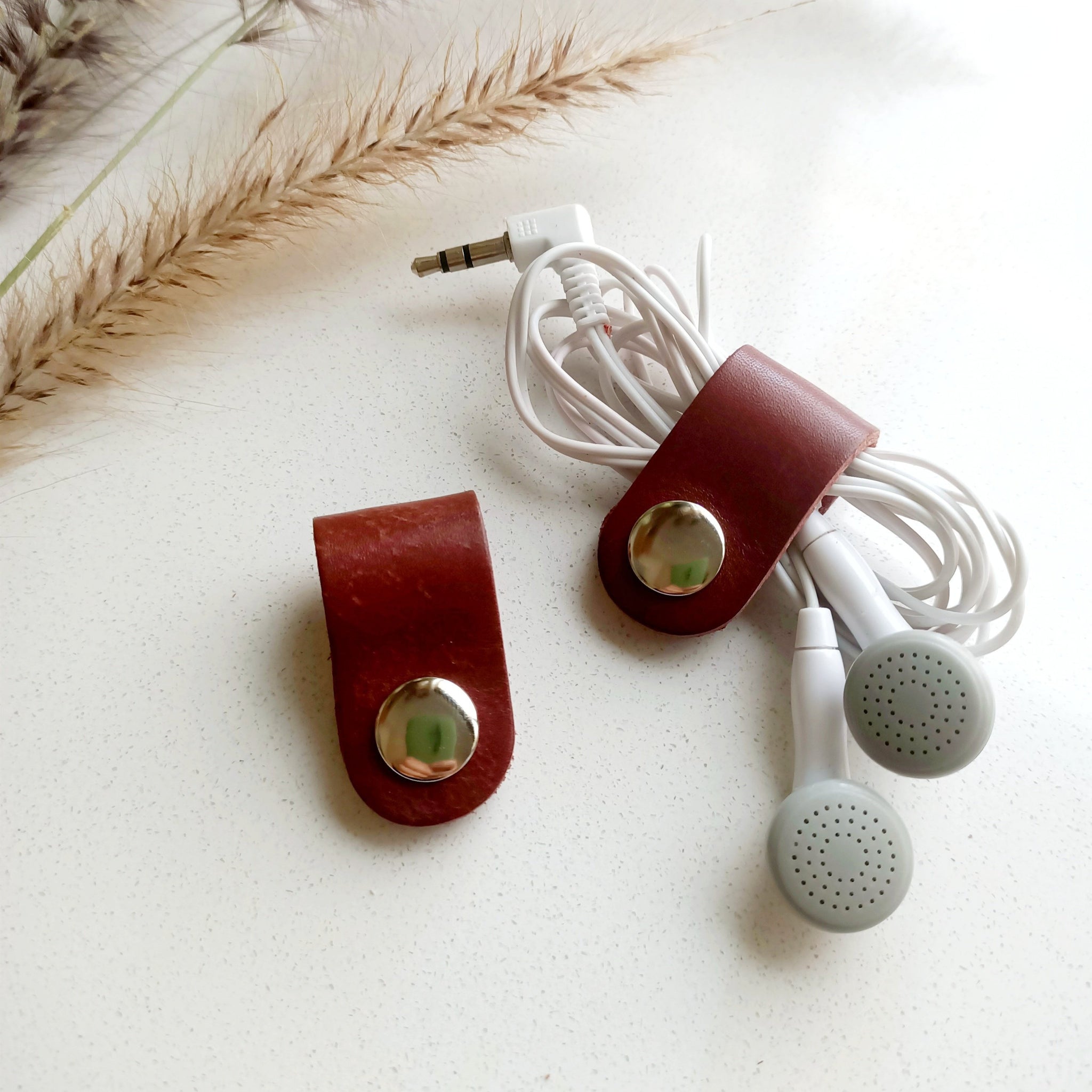 Leather Cord Organiser - Stocking Filler