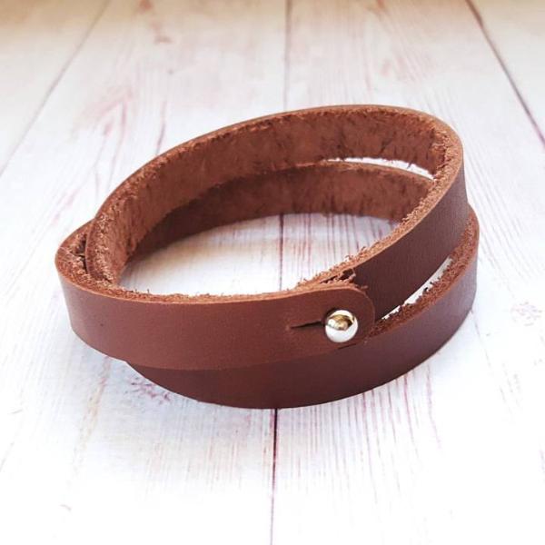 Personalized Leather Bracelet - Custom Message Double Wraps Bracelet - Gifts for boyfriend - Couple bracelets - Anniversary Gifts