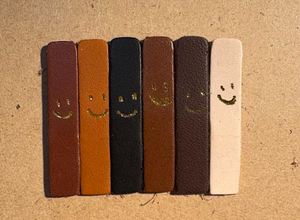 Set of 2  - Personalized Leather Valet Tray